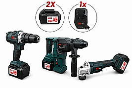KLPRO PROFESYONEL 3'LÜ SET ( HİLTİ - DARBELİ MATKAP - SPRAL )