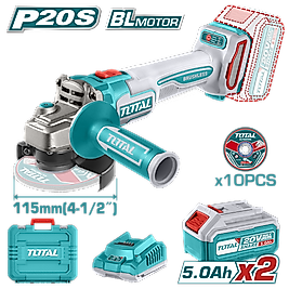 Total Li-on Akülü Kömürsüz Avuç İçi Taşlama