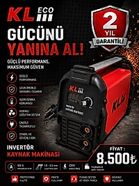 KLECO 160 AMPER İNVERTÖR KAYNAK MAKİNASI