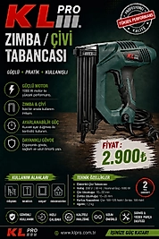 KLRPO ZIMBA/ÇİVİ TABANCASI