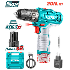 Total Li-on Akülü Vidalama