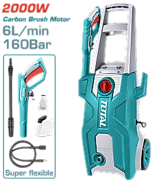 TOTAL YÜKSEK BASINÇLI YIKAMA MAKİNESİ 160 BAR-2000W