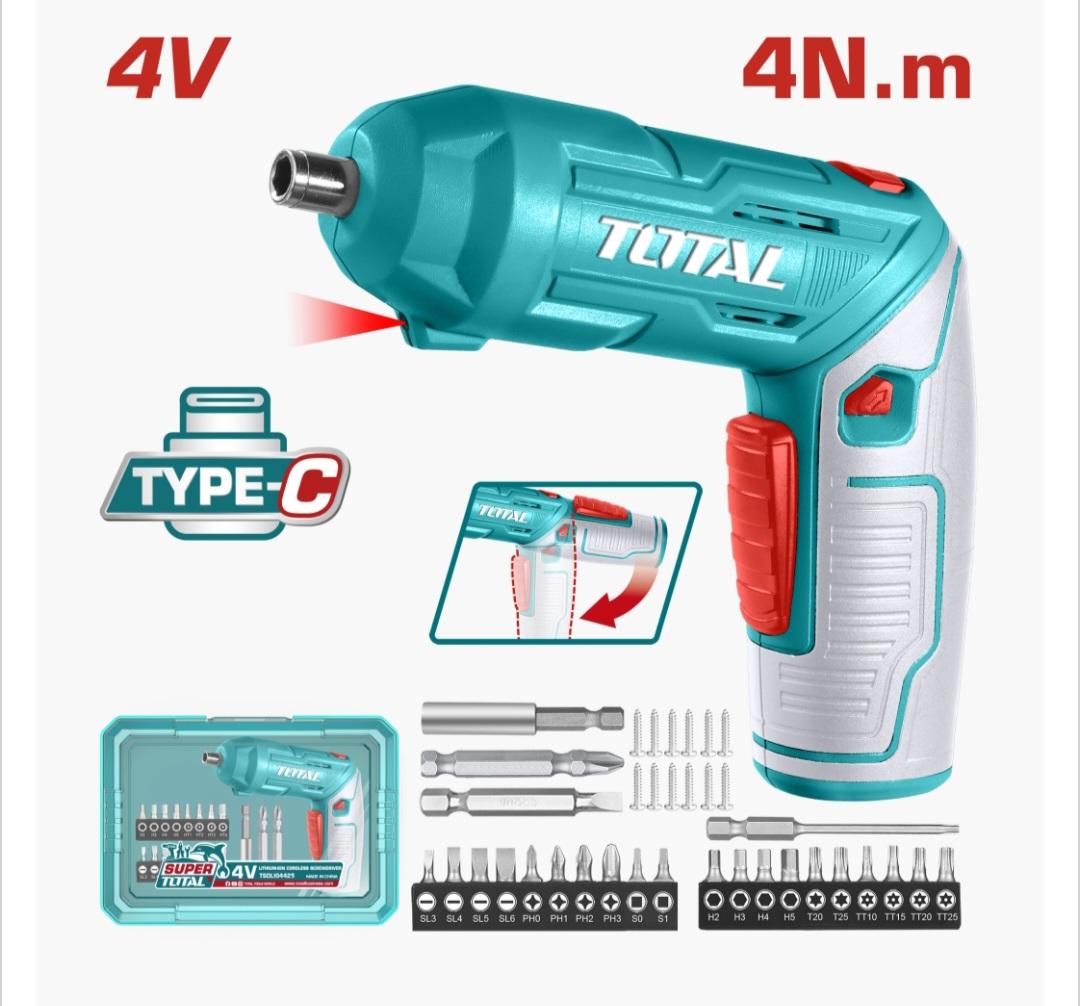 Total Katlanabilir Şarjlı Matkap