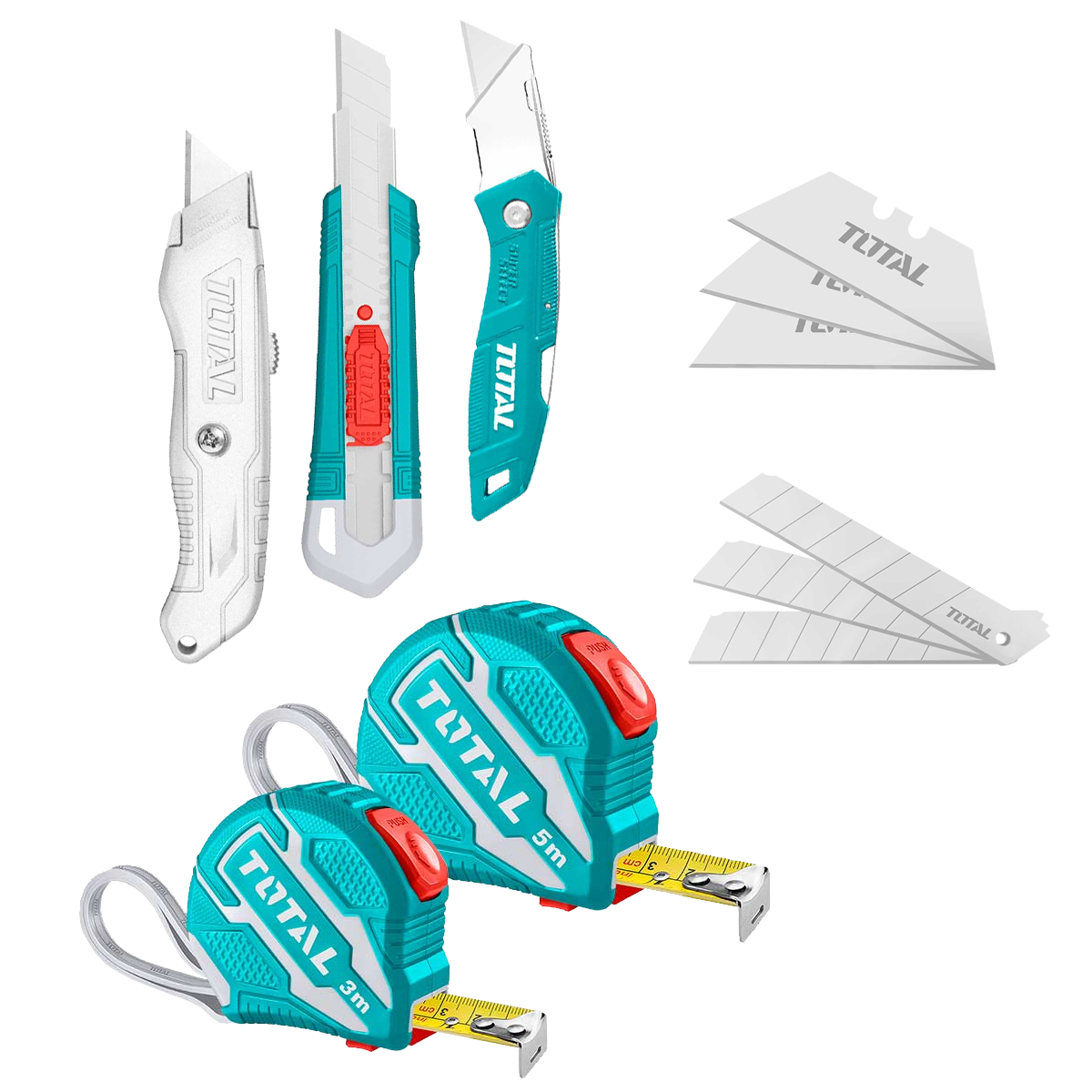 TOTAL METRE SETİ - MAKET BIÇAĞI SETİ